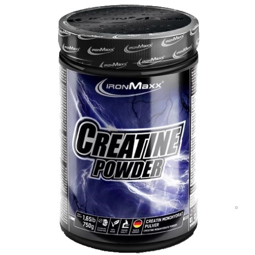 IronMaxx Creatine Powder - 750 g Unflavoured - Creatine Monohydrate