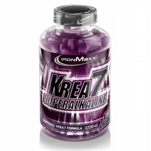 Ironmaxx Krea7 Superalkaline - 180 tabs - Endurance & Strength