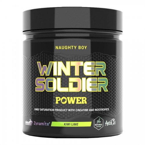 Naughty Boy Winter Soldier Power - 30 servings *BEST BEFORE 11/2024* - Creatine Supplements 