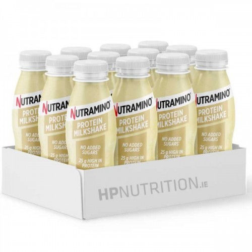 Nutramino Nutra-Go Protein Shake - 330ml Vanilla (Set of 12) *BEST BEFORE 10/11/2024*  - Drinks