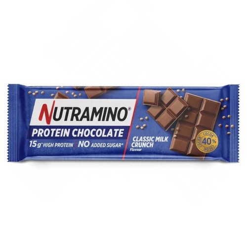 Nutramino Protein Chocolate Bar - 50g (Box of 16) - Protein Bars