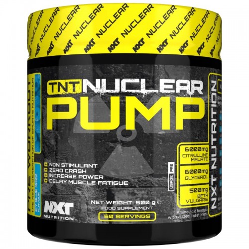 NXT Nutrition TNT Pump - 50 Servings - Pre Workout - Non Stimulant