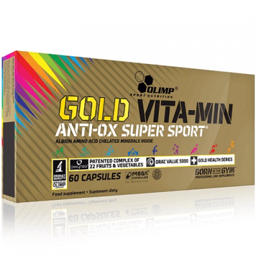 Olimp Gold Vita-Min Anti-OX Super Sport - 60 Caps - Vitamins & Minerals