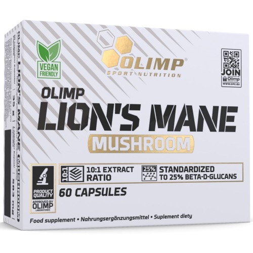 Olimp Lion's Mane Mushroom - 60 caps - Antioxidants