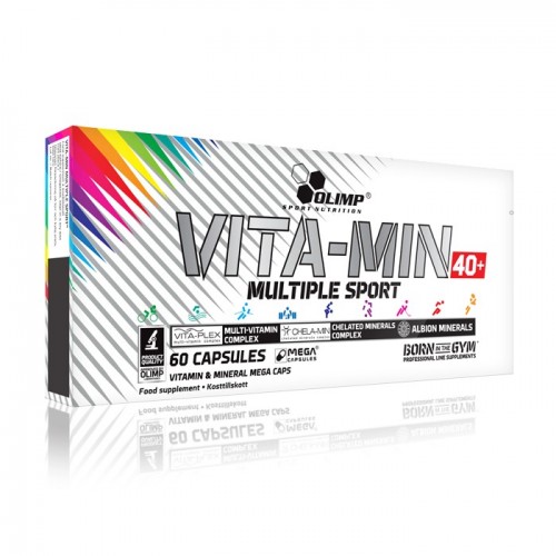 Olimp Vita-Min Multiple Sport 40+ - 60 Caps - Vitamins & Minerals