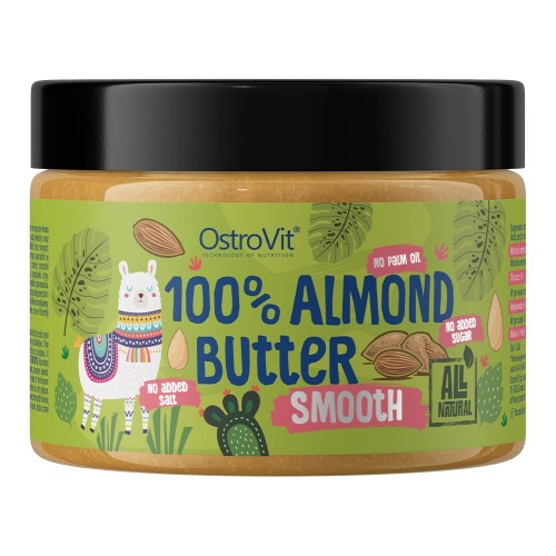 OstroVit 100% Almond Butter - 500 g - Healthy Food