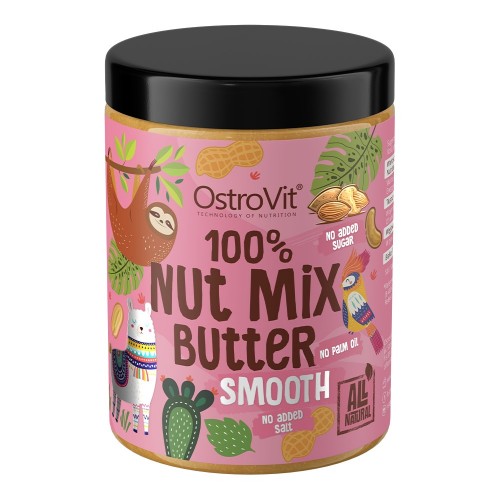 OstroVit 100% Nut Mix Butter - 1000 g - Healthy Food