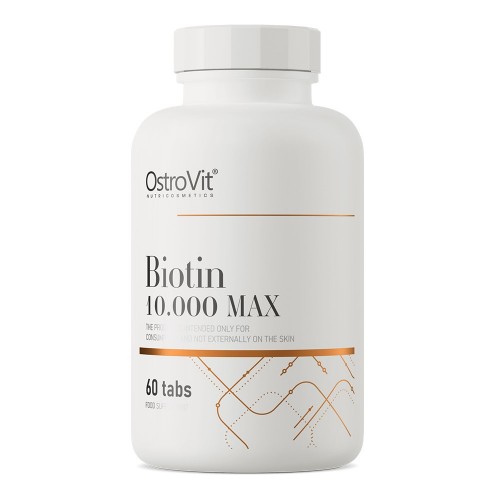 OstroVit Biotin 10.000 MAX - 60 tabs - Vitamin B