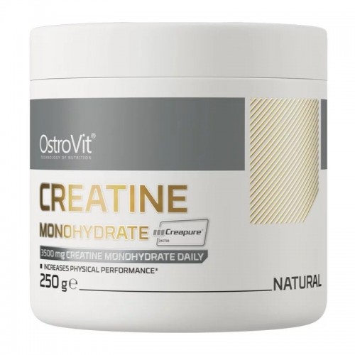 OstroVit Creatine Monohydrate Creapure - 250 g Unflavoured - Endurance & Strength