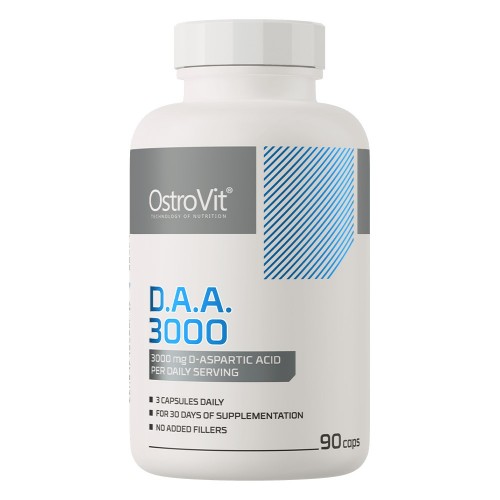 OstroVit D.A.A. 3000mg - 90 Capsules - Hormone Support