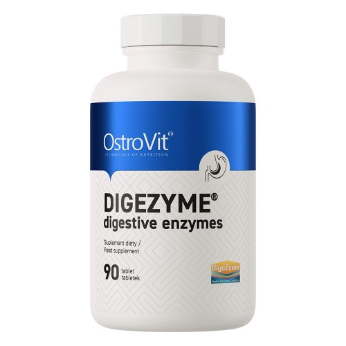 OstroVit DIGEZYME® Digestive Enzymes - 90 tabs - Digestion Aid