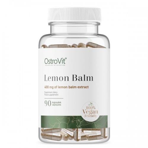 OstroVit Lemon Balm - 90 caps - Other Herbs & Plant Extracts