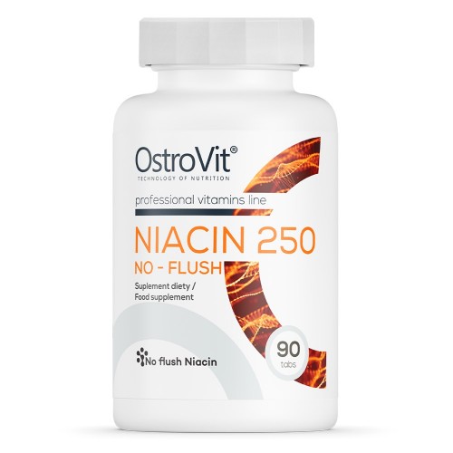 OstroVit Niacin 250 NO-FLUSH - 90 tabs - Vitamin B