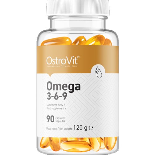 OstroVit Omega 3-6-9 - 90 Caps - Healthy Fats