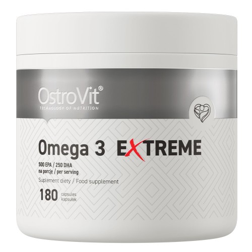 OstroVit Omega 3 Extreme - 180 Caps - Healthy Fats