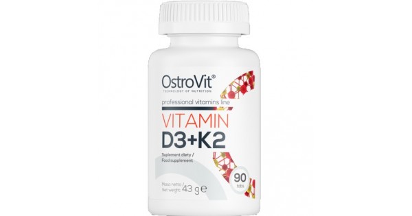 Ostrovit Vitamin D3 K2 90 Tabs Best Price Ireland Perfectbody Ie