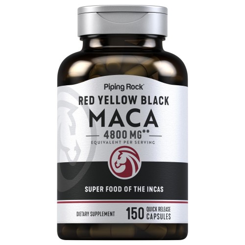 Piping Rock Maca 4800 - 150 caps - Hormone Support