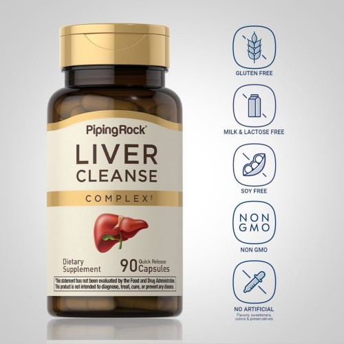 Piping Rock Liver Care - 90 caps - Liver Support