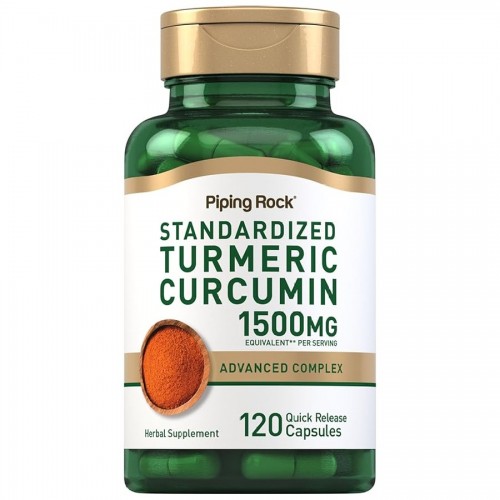 Piping Rock Standardized Turmeric Curcumin 1500 - 120 caps - Antioxidants