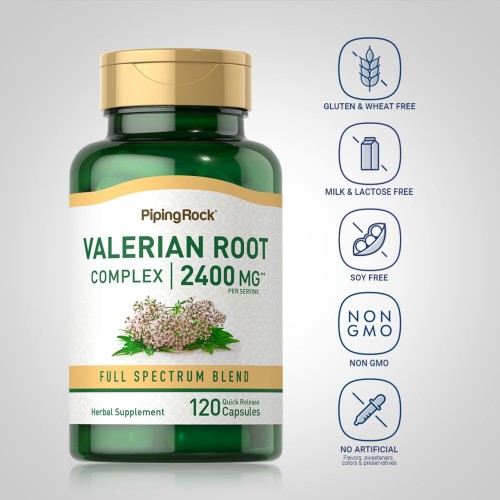 Piping Rock Valerian Root 2400 - 120 caps - Sleep Aid