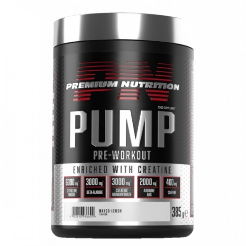 Premium Nutrition Pump Pre-Workout - 385g - Pre Workout