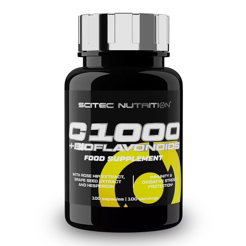 Scitec Nutrition C1000 + Bioflavonoids - 100 caps - Antioxidants