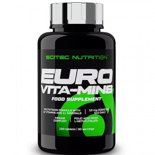 Scitec Nutrition Euro Vita-Mins - 120 Tabs - Vitamins & Minerals