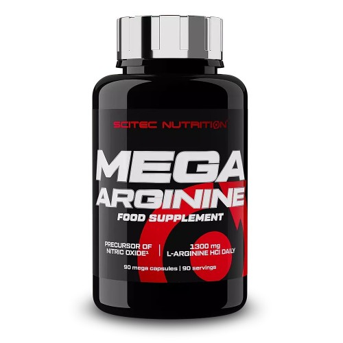 Scitec Nutrition Mega Arginine - 90 Caps - Amino Acids & BCAA