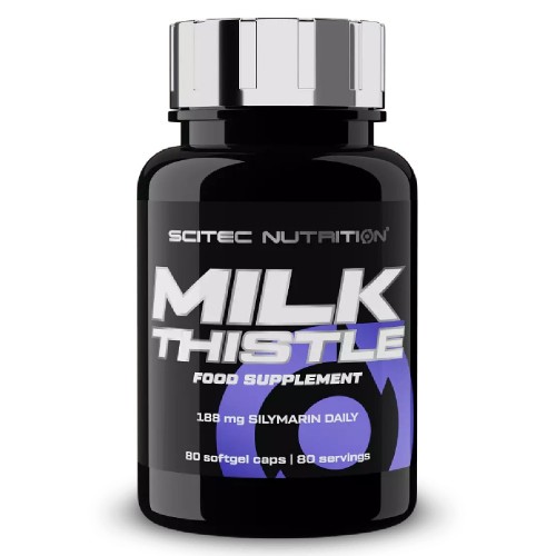 Scitec Nutrition Milk Thistle - 80 caps - Liver Support