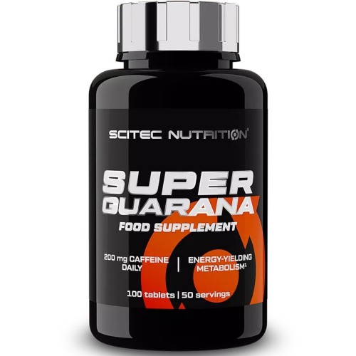 Scitec Nutrition Super Guarana - 100 Tabs - Weight Loss Support