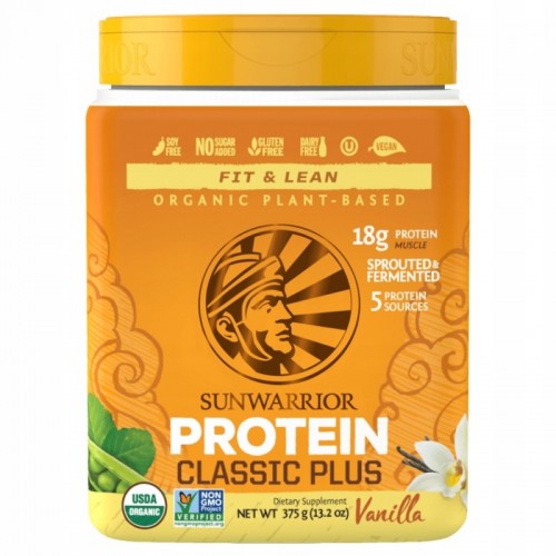 Sunwarrior Protein Classic Plus Organic - 375g - Vegan Protein