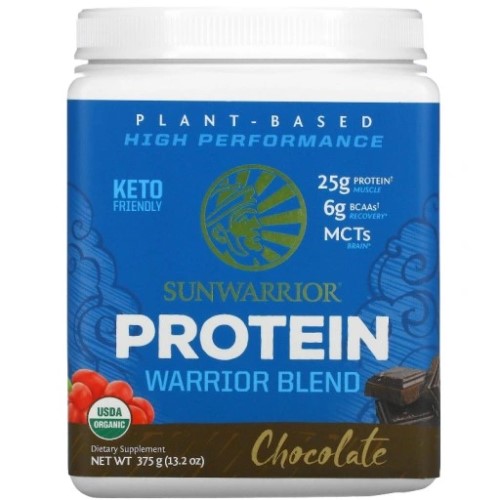 Sunwarrior Warrior Blend Organic - 375g - Vegan Protein