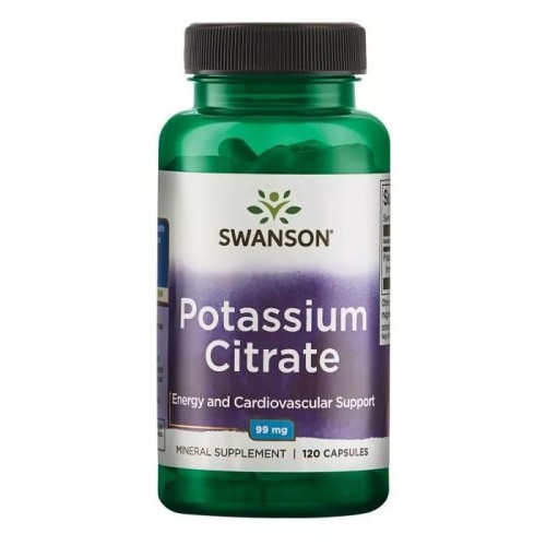 Swanson Potassium Citrate 99 - 120 caps - Vitamins & Minerals