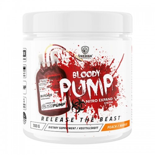 Swedish Supplements Bloody Pump - 300g - Pre Workout