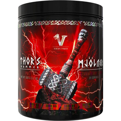 Viking Power Thor's Hammer Pre-workout - 500 g - Endurance & Strength