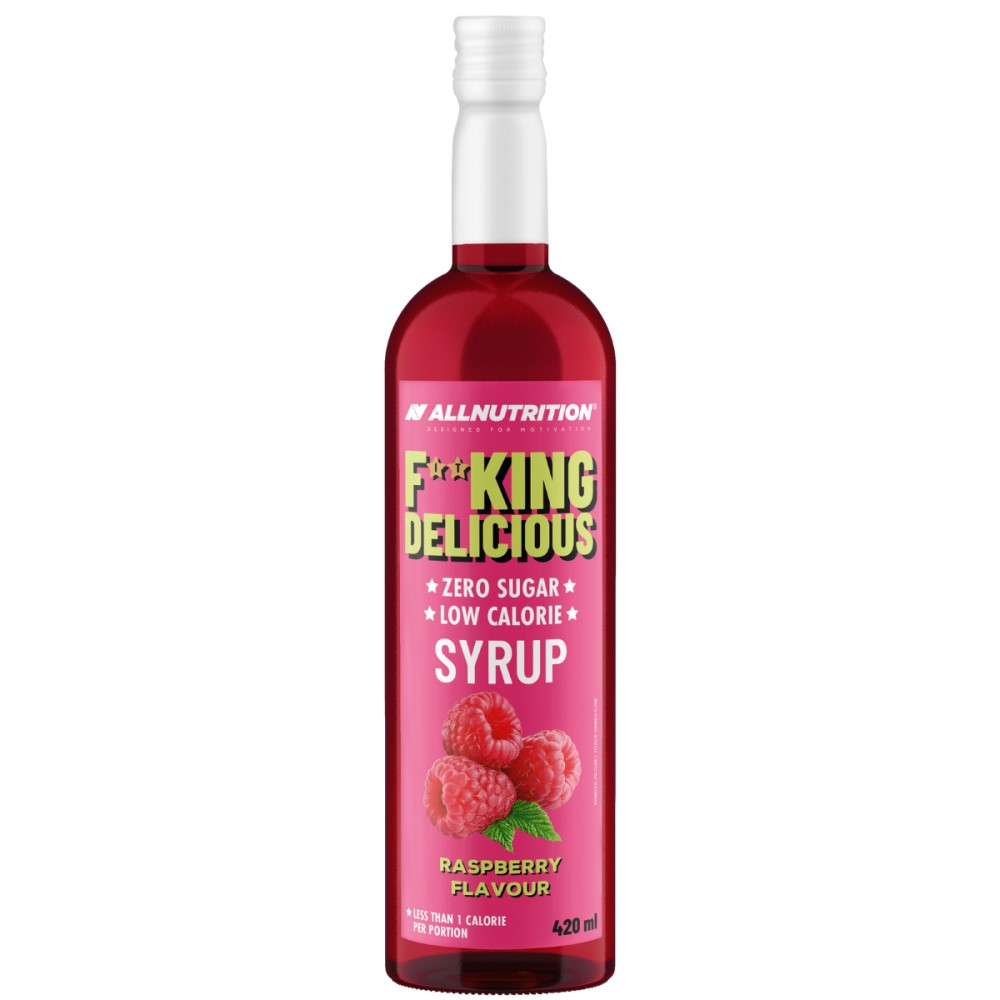 Allnutrition Fitking Delicious Syrup Zero Raspberry - 420ml