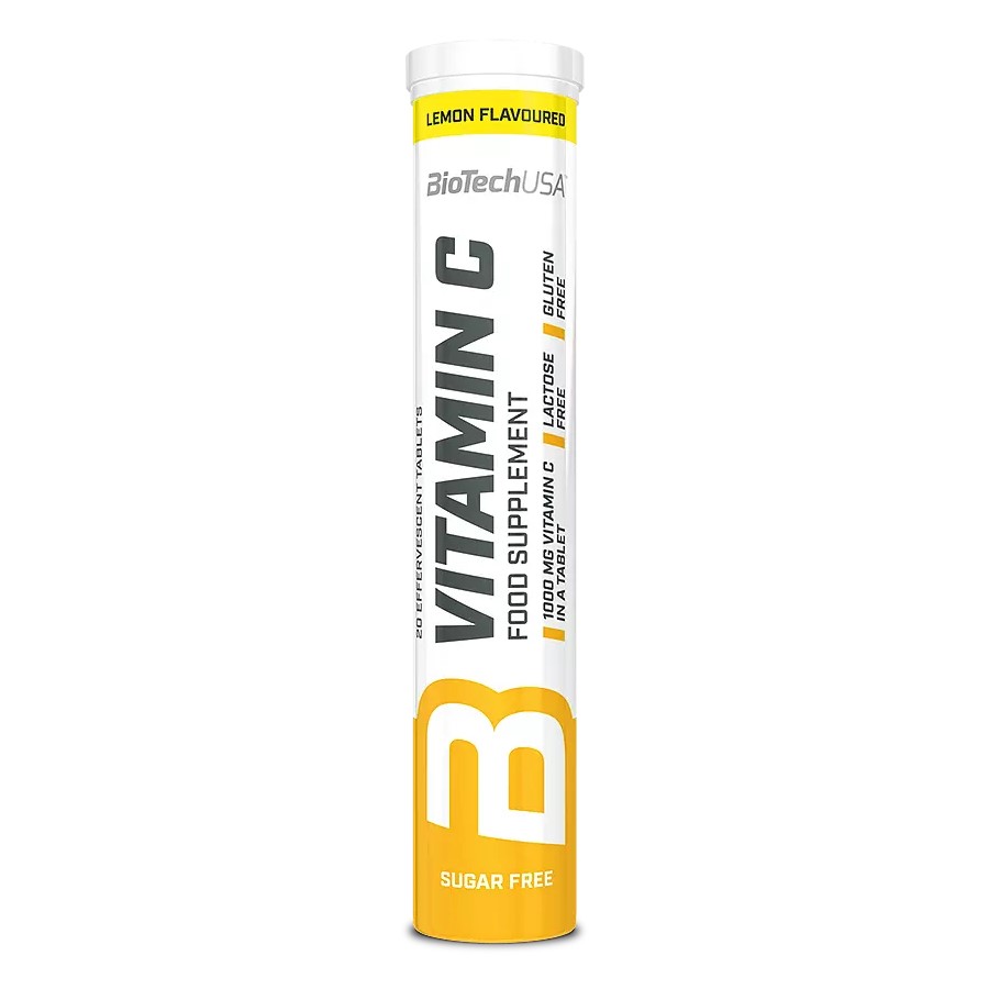 Biotech Usa Vitamin C - 20 Effervescent Tabs Lemon