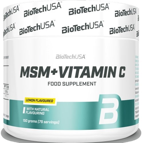 Biotech Usa MSM + Vitamin C - 150g Lemon