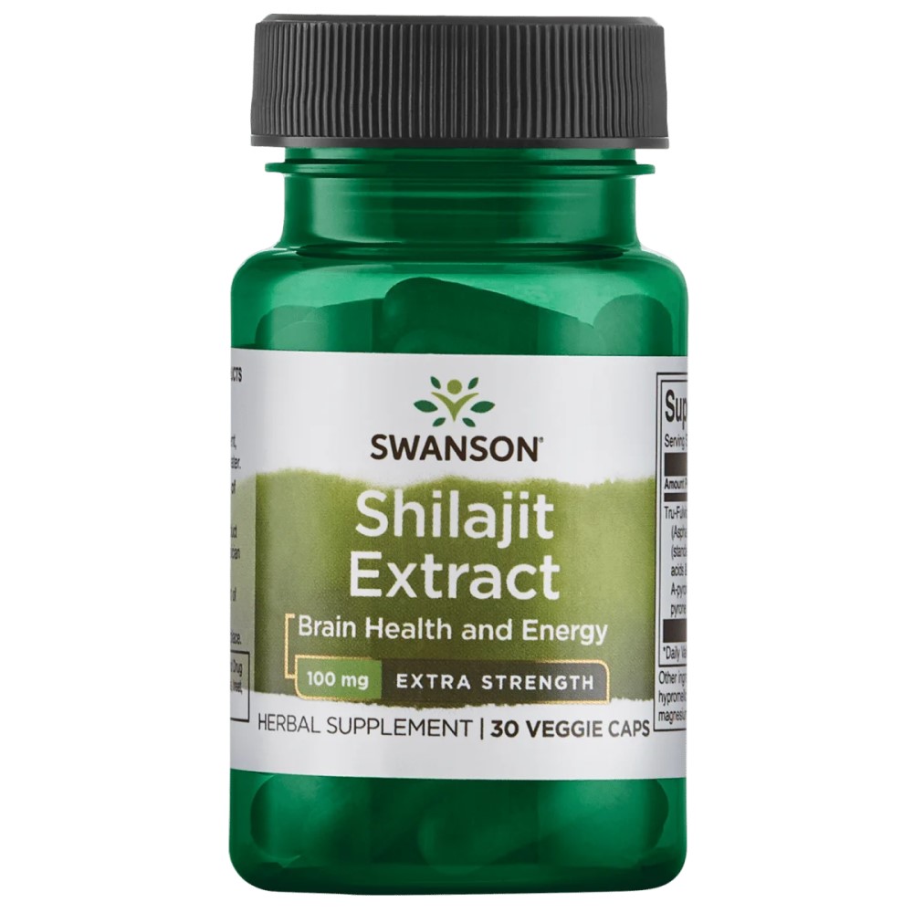 Swanson Shilajit Extract 400mg - 60 caps