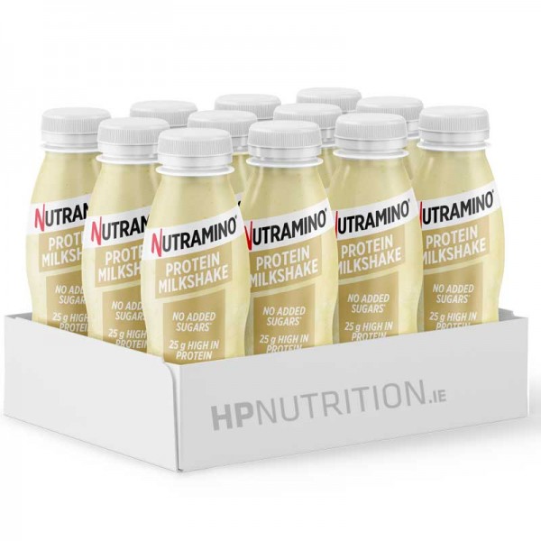 Nutramino Nutra-Go Protein Shake - 330ml Vanilla (Set of 12) *BEST BEFORE 10/11/2024*