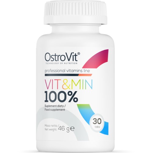 OstroVit Vit & Min 100% - 30 Tabs