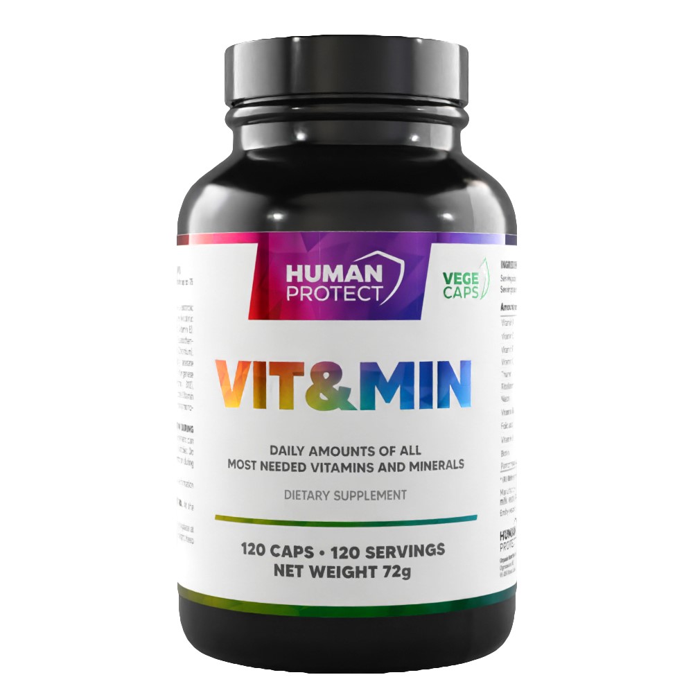 Human Protect Vit&Min - 120 caps