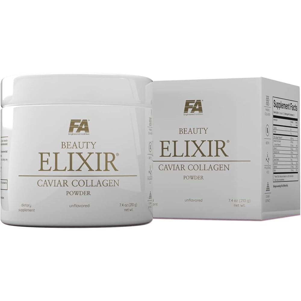 FA Nutrition Beauty Elixir Caviar Collagen - 210 g Unflavoured *BEST BEFORE END OF 10/2024*