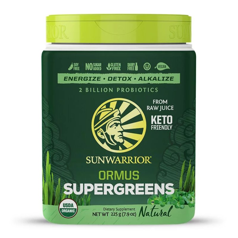 Sunwarrior Ormus Supergreens Organic - 225g Unflavoured