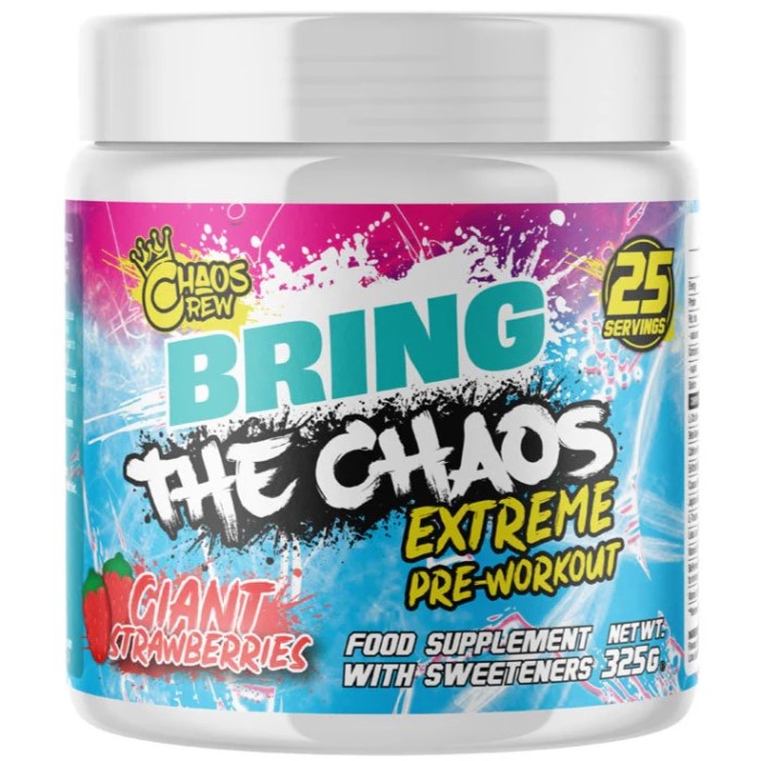 Chaos Crew Bring The Chaos Extreme Pre-workout - 25 servings