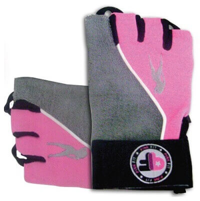 Biotech Usa Pink Fit Gloves - Grey Pink *Discontinued