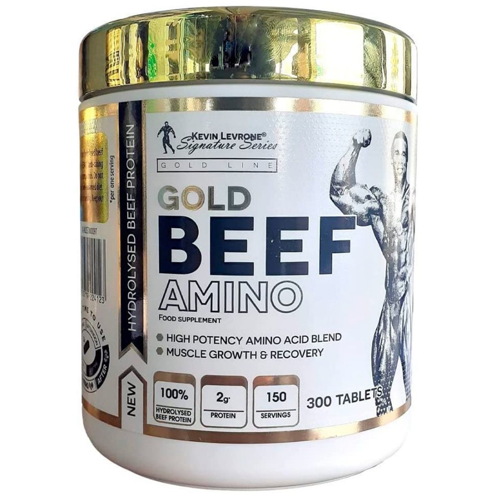 Kevin Levrone GOLD Beef Amino - 300 tabs