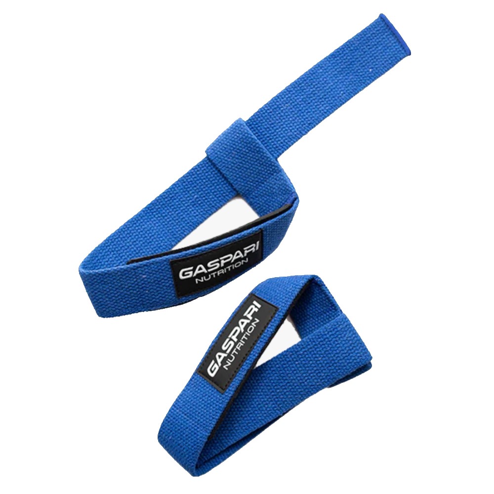 Gaspari Nutrition Cotton Straps - 2pcs Blue