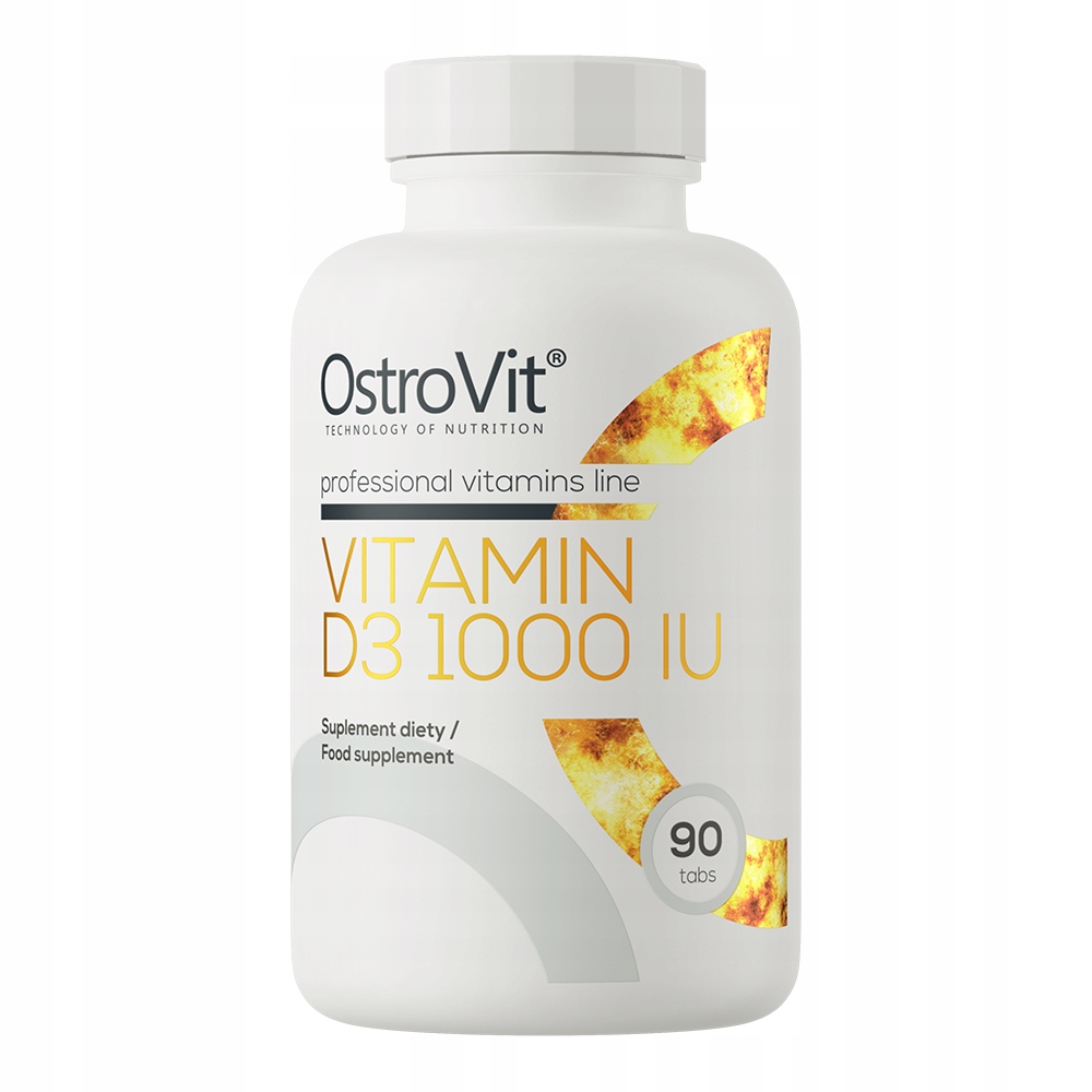 Ostrovit Vitamin D3 1000IU - 90 tabs