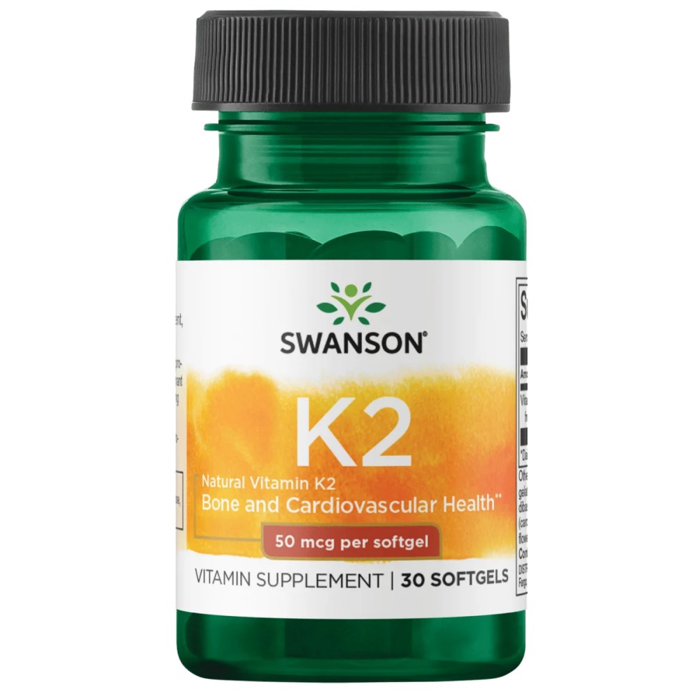 Swanson Vitamin K-2 Natural 100 - 30 softgels